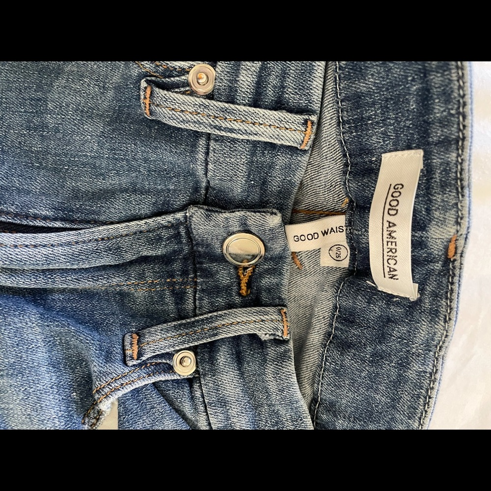 Good American high waisted jeans